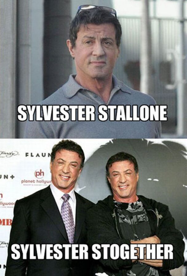 Sylvester Stallone G Lau Ptonee Sylvester Stogether